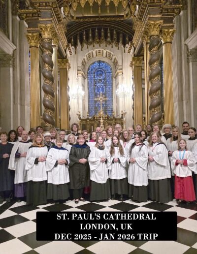 choir at St. Paul/s Cathedral, London, UK